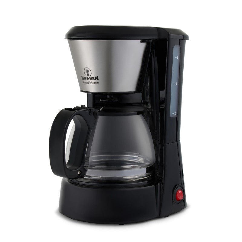Human HU-2009 Καφετιέρα Φίλτρου 0.75L 650W Μαύρη Human HU-2009 Καφετιέρα Φίλτρου 0.75L 650W Μαύρη